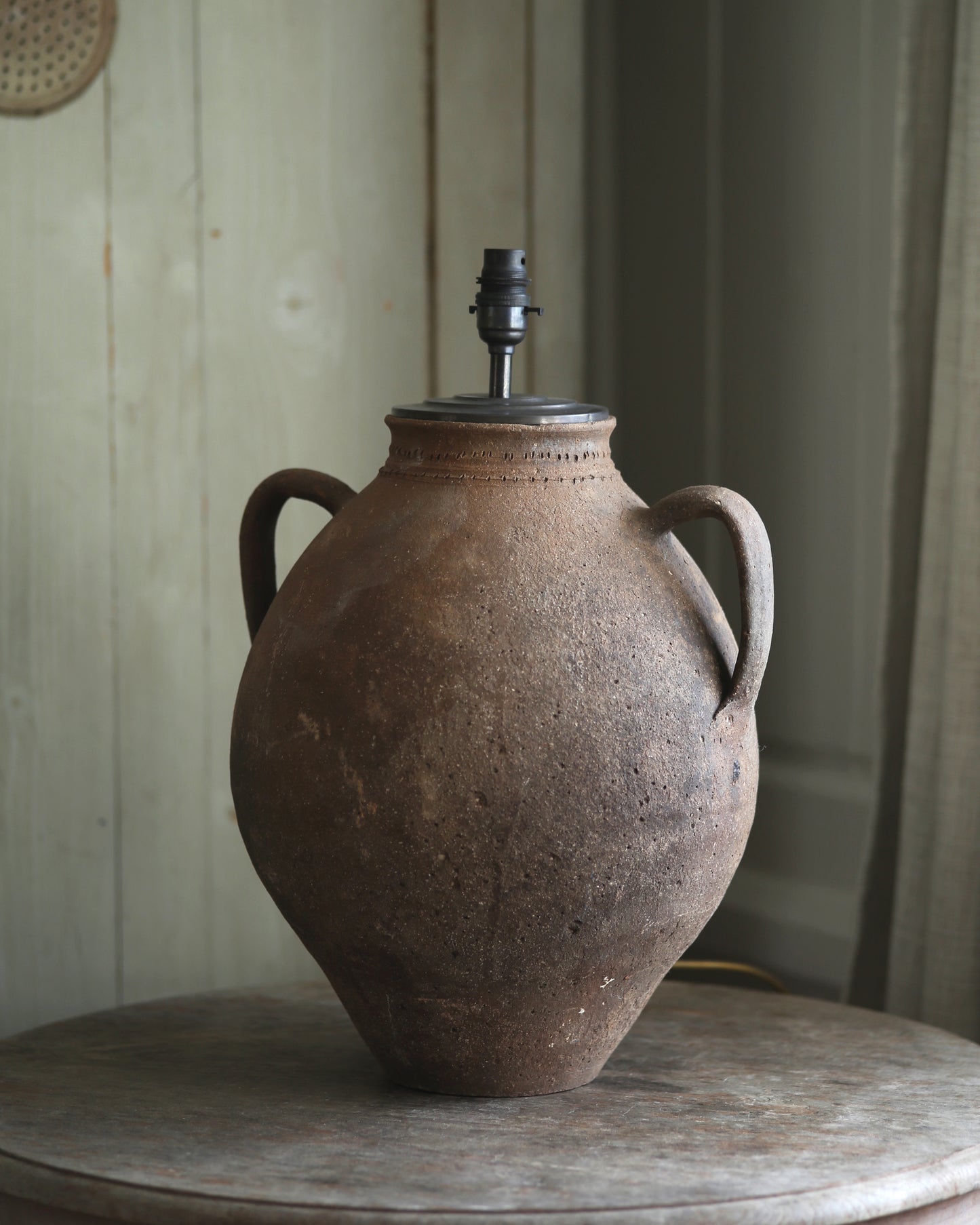 ANTIQUE CLAY LAMP NO. 31