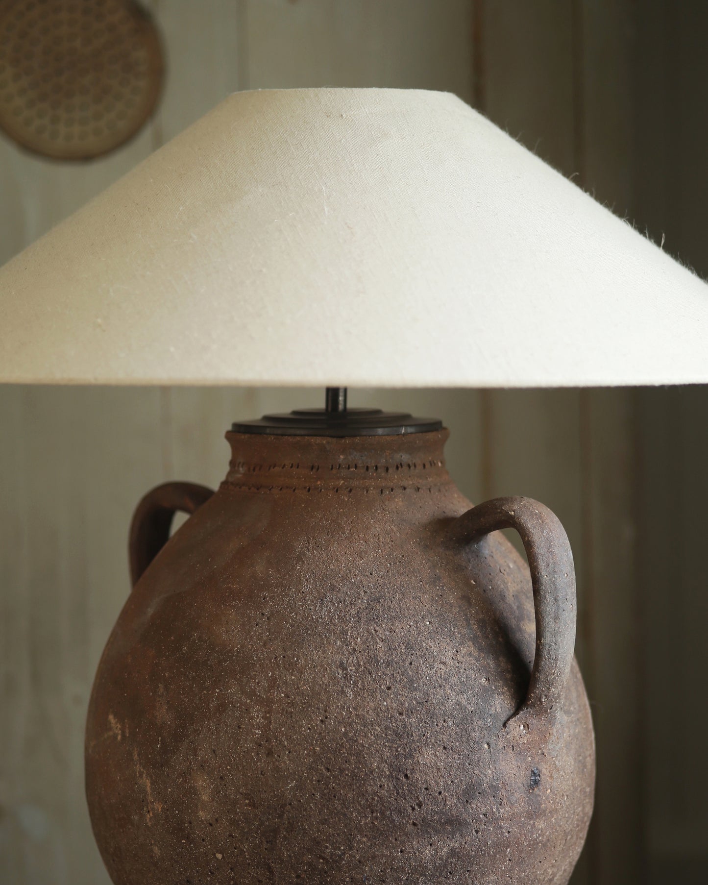 ANTIQUE CLAY LAMP NO. 31