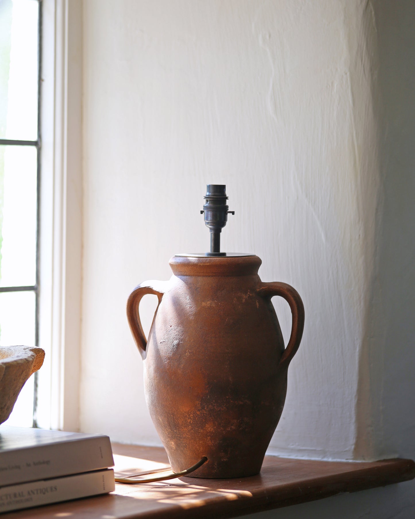 ANTIQUE CLAY LAMP NO. 16