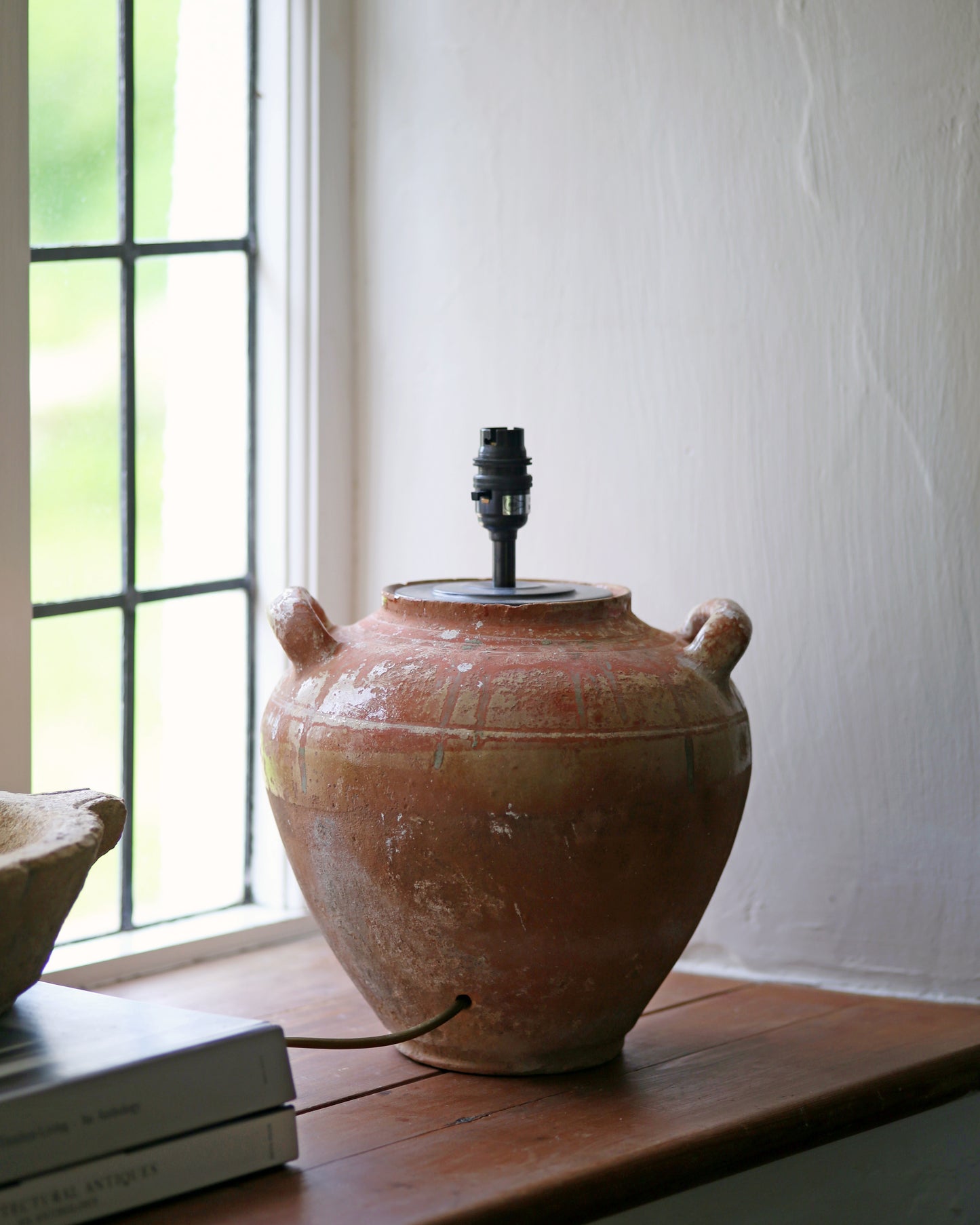 ANTIQUE CLAY LAMP NO. 17