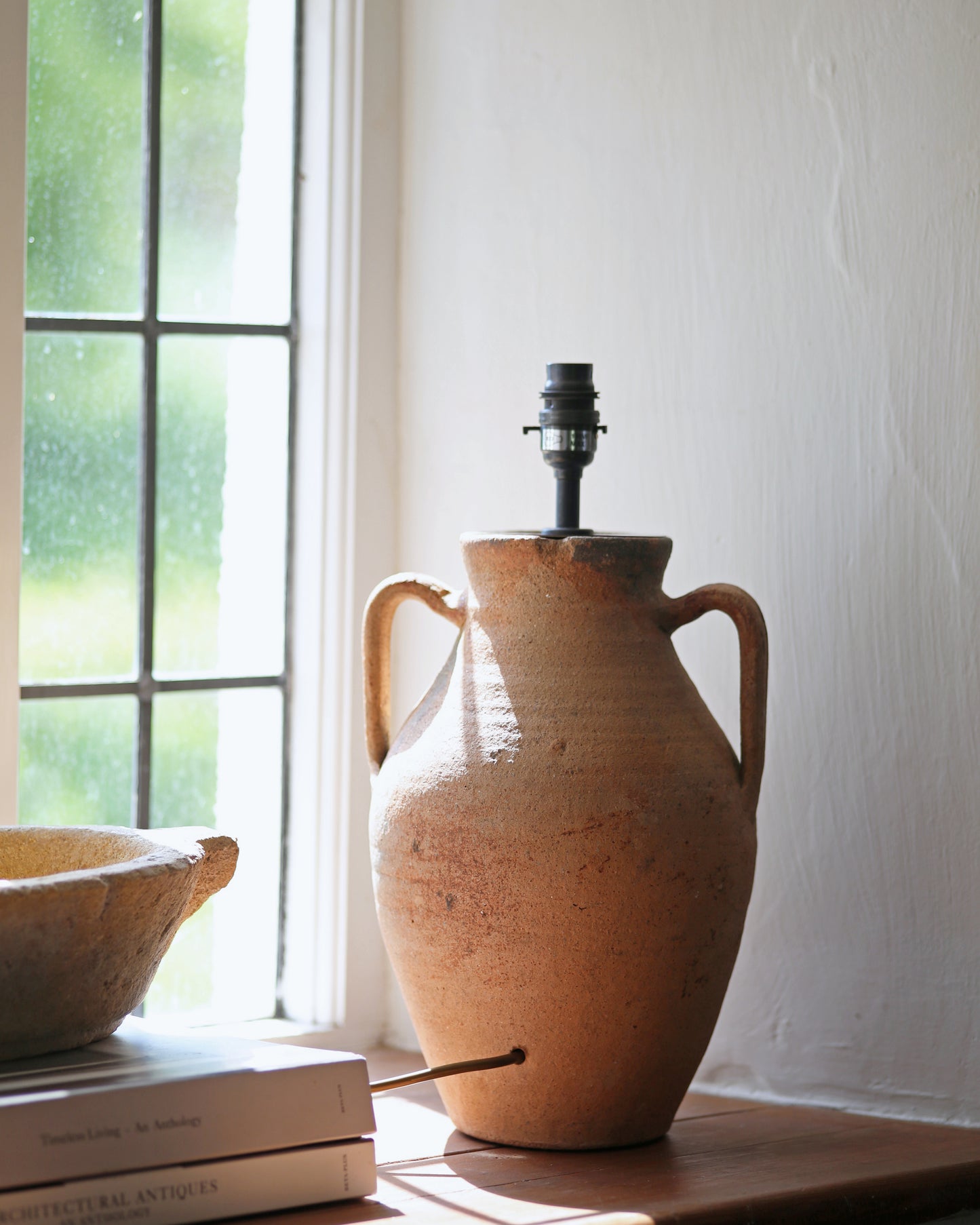 ANTIQUE CLAY LAMP NO. 18