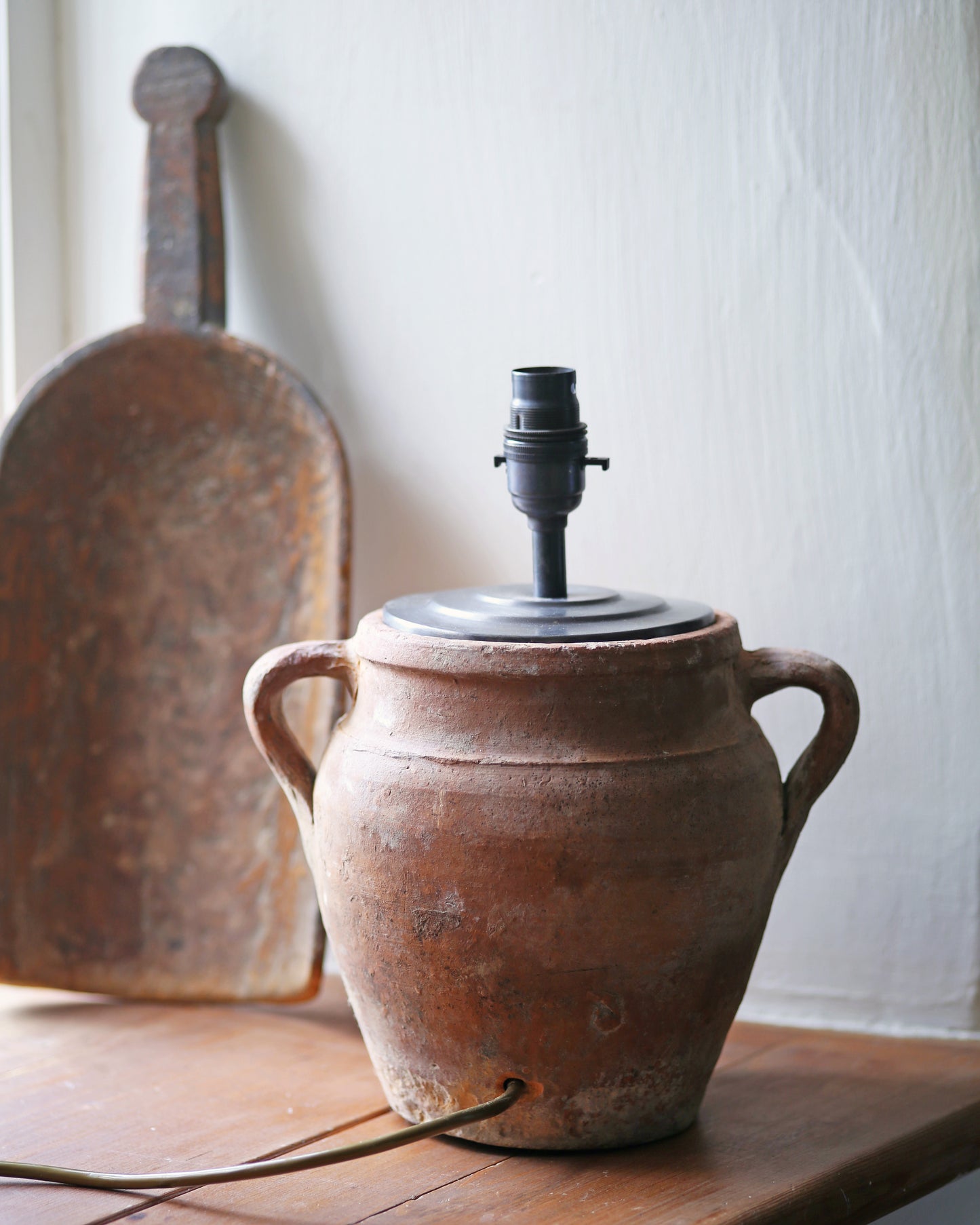 ANTIQUE CLAY LAMP NO. 20