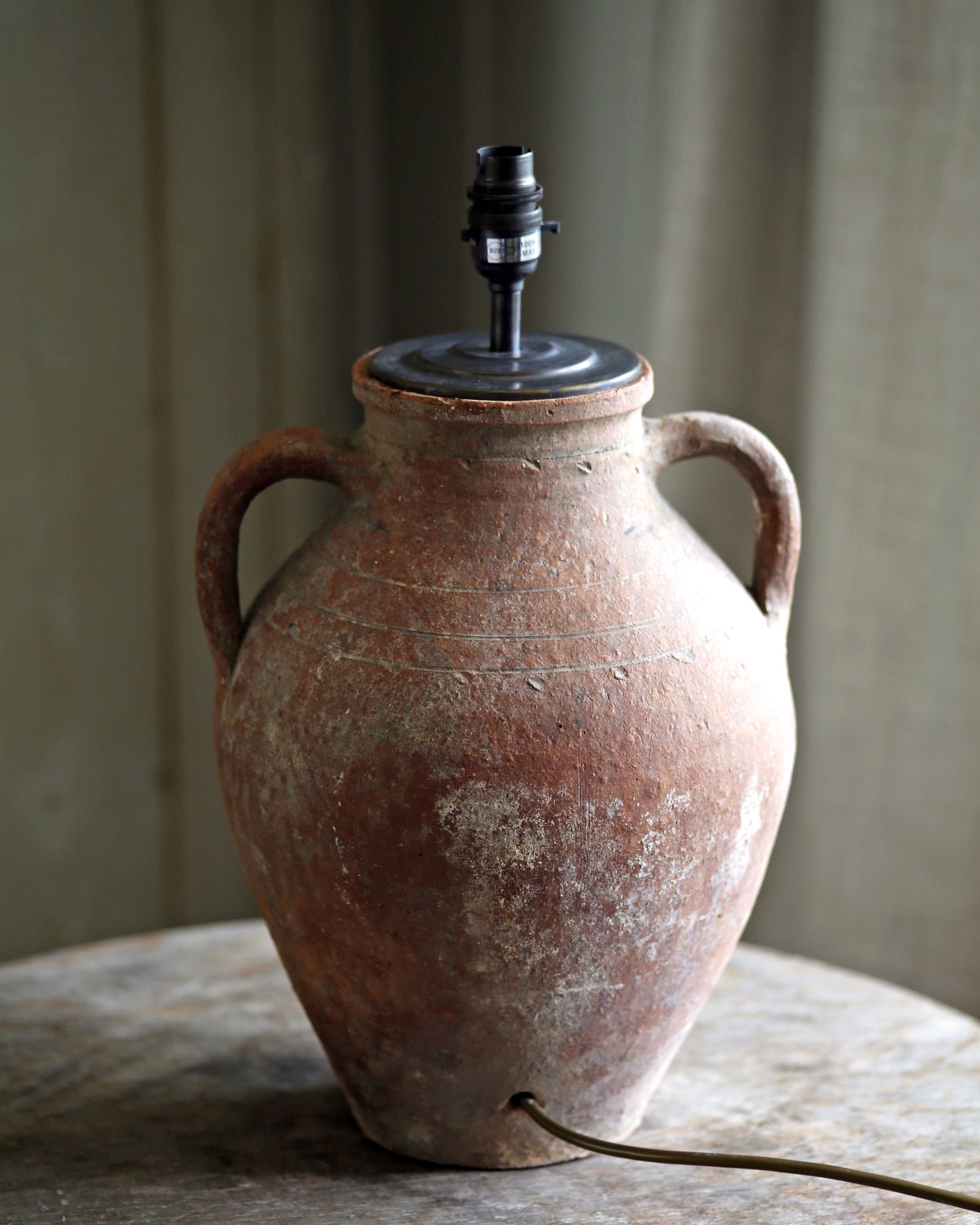 ANTIQUE CLAY LAMP NO. 24