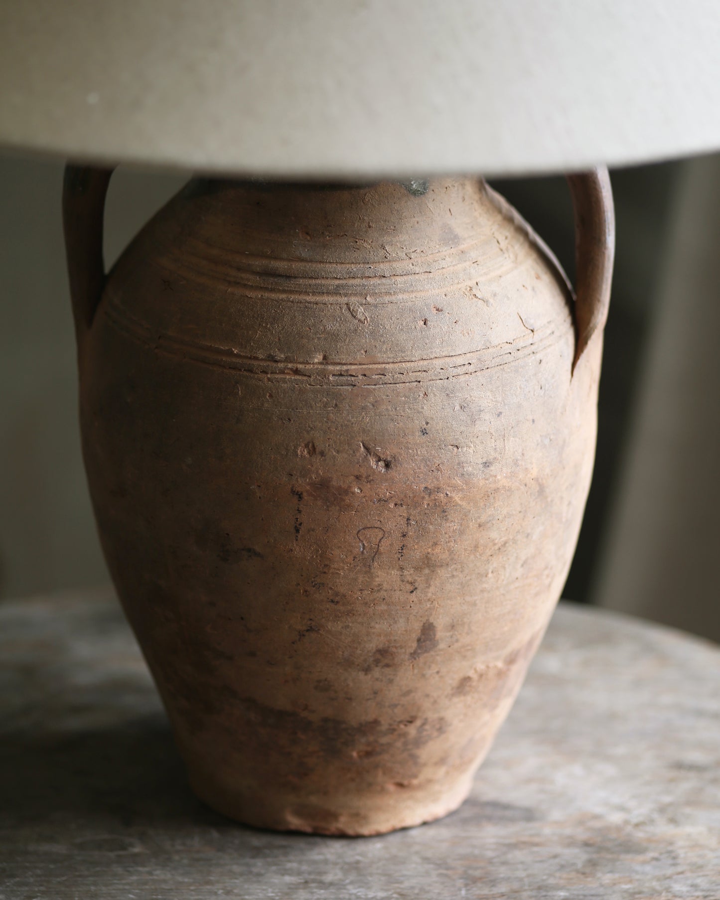 ANTIQUE CLAY LAMP NO. 25