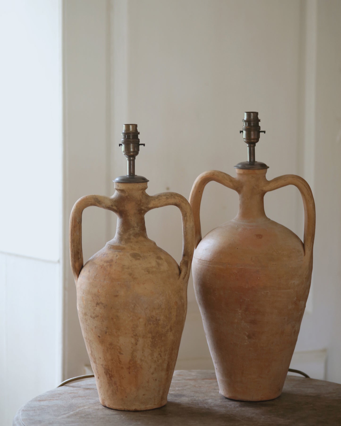 ANTIQUE CLAY LAMP NO. 62