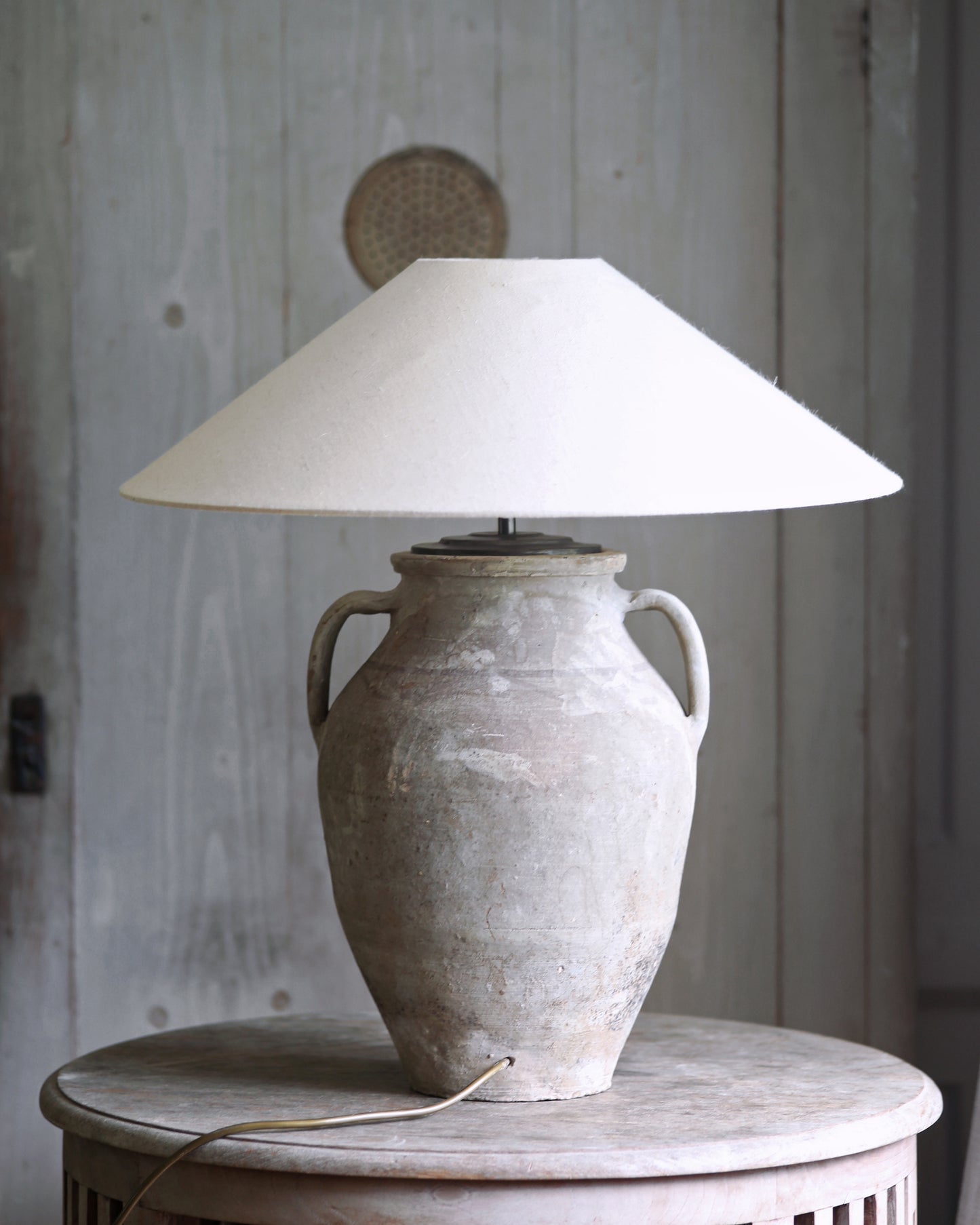 ANTIQUE CLAY LAMP NO. 34