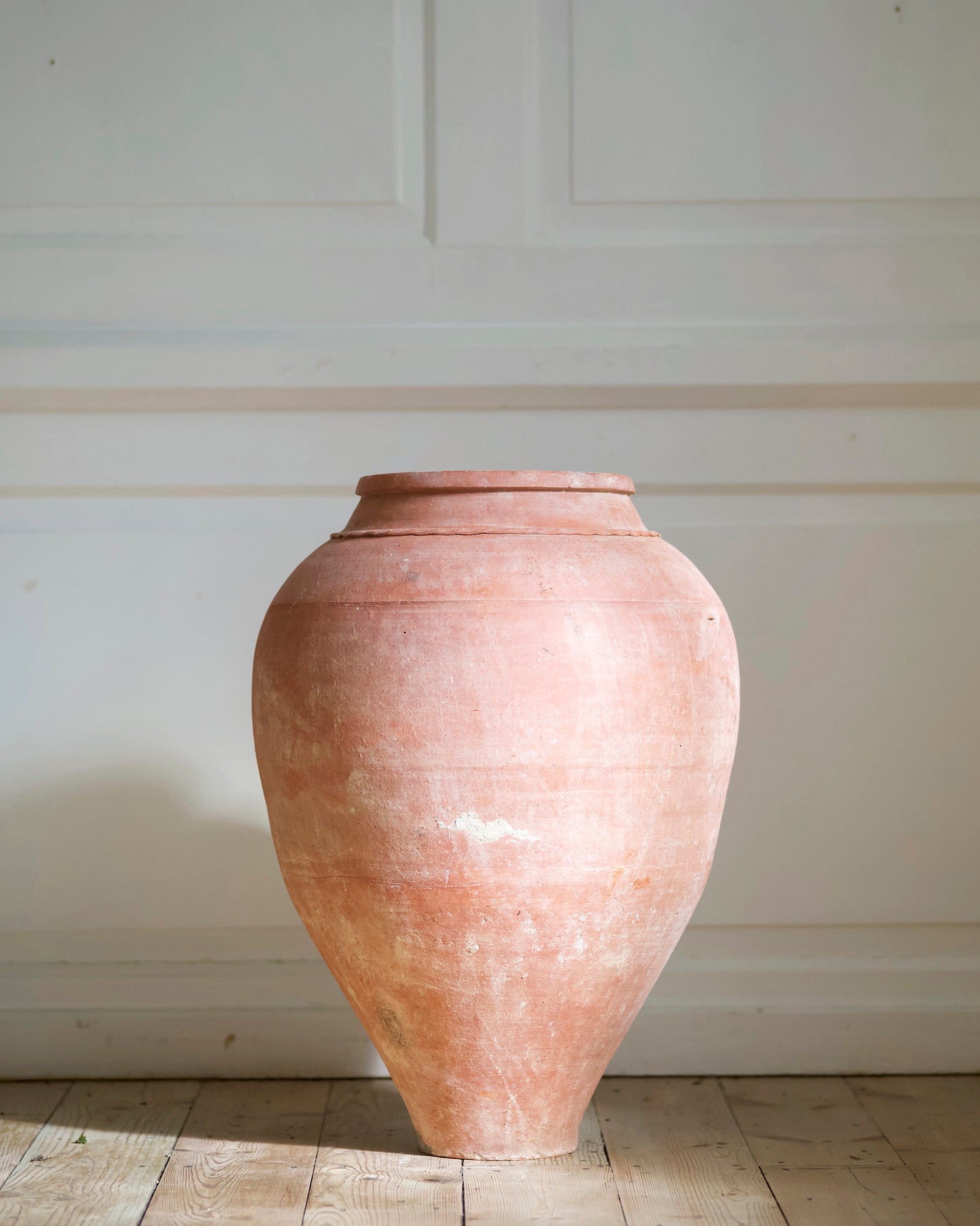 Simple pretty decorative olive jar