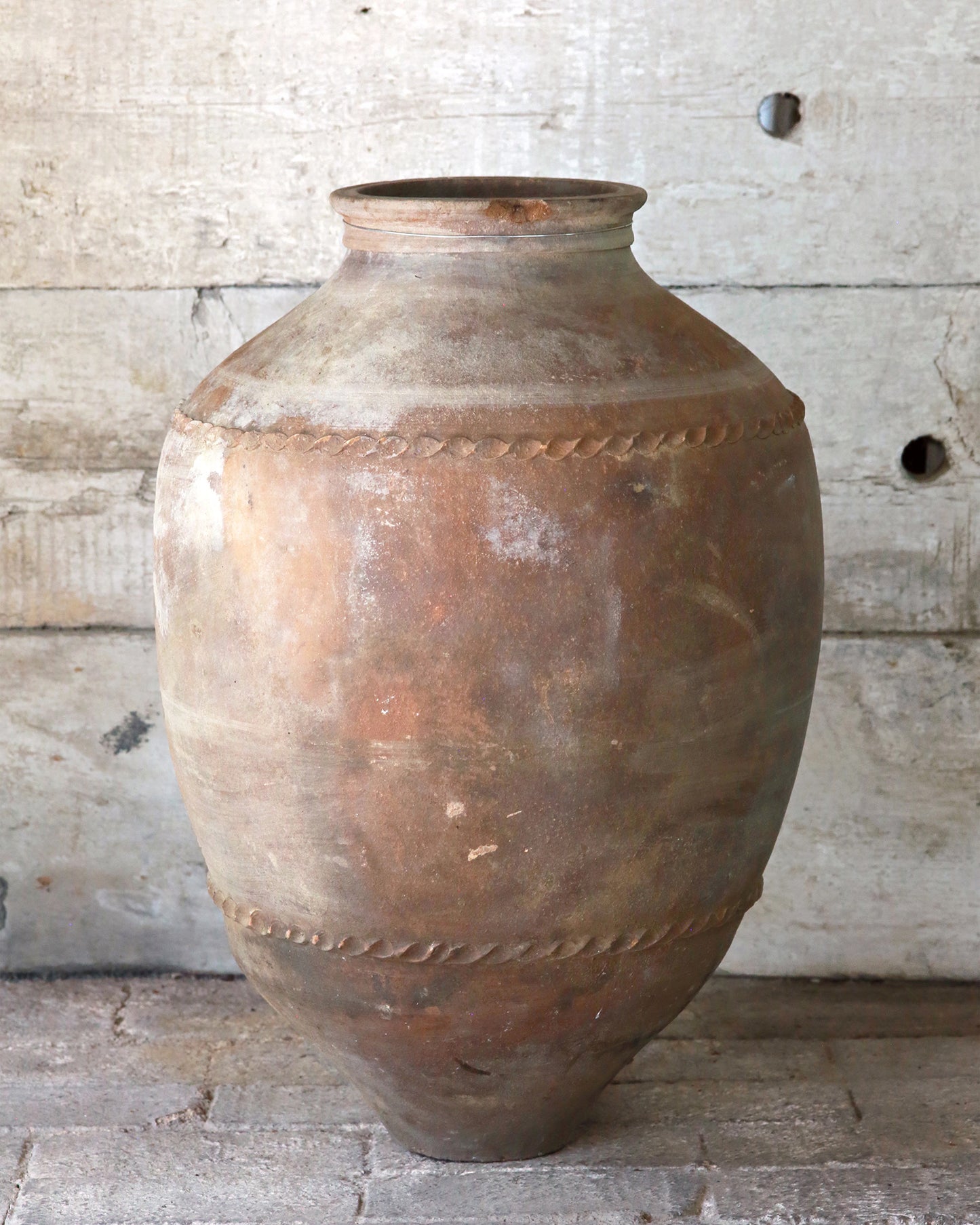 Large outdoor terracotta Turkish urn
