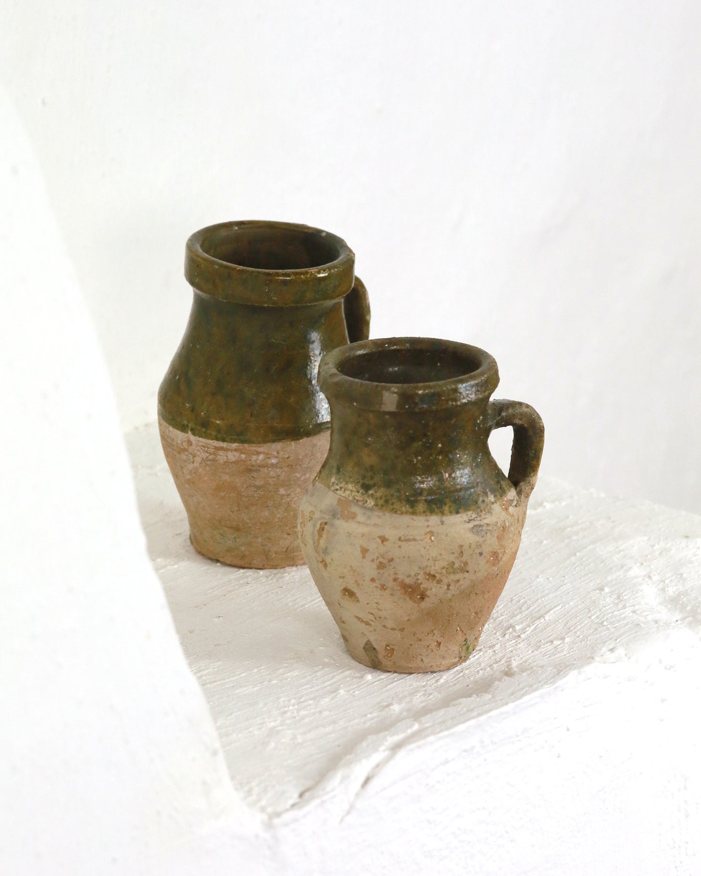 EMENLI GREEN GLAZED PITCHER