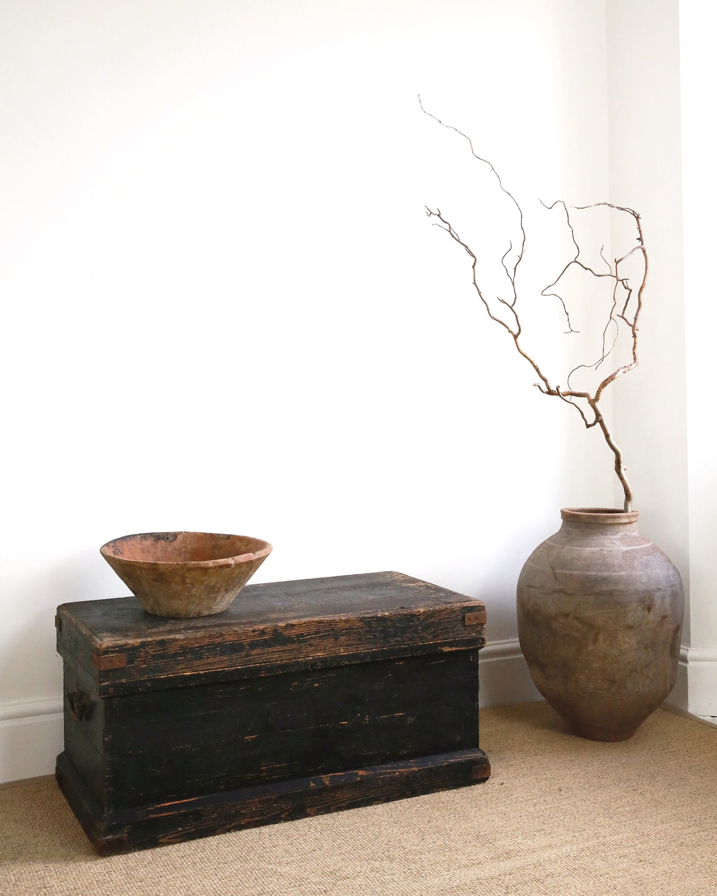 Vintage preloved chest shown styled