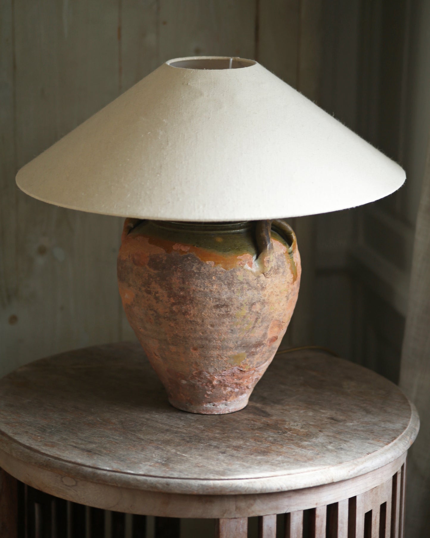 ANTIQUE CLAY LAMP NO. 30
