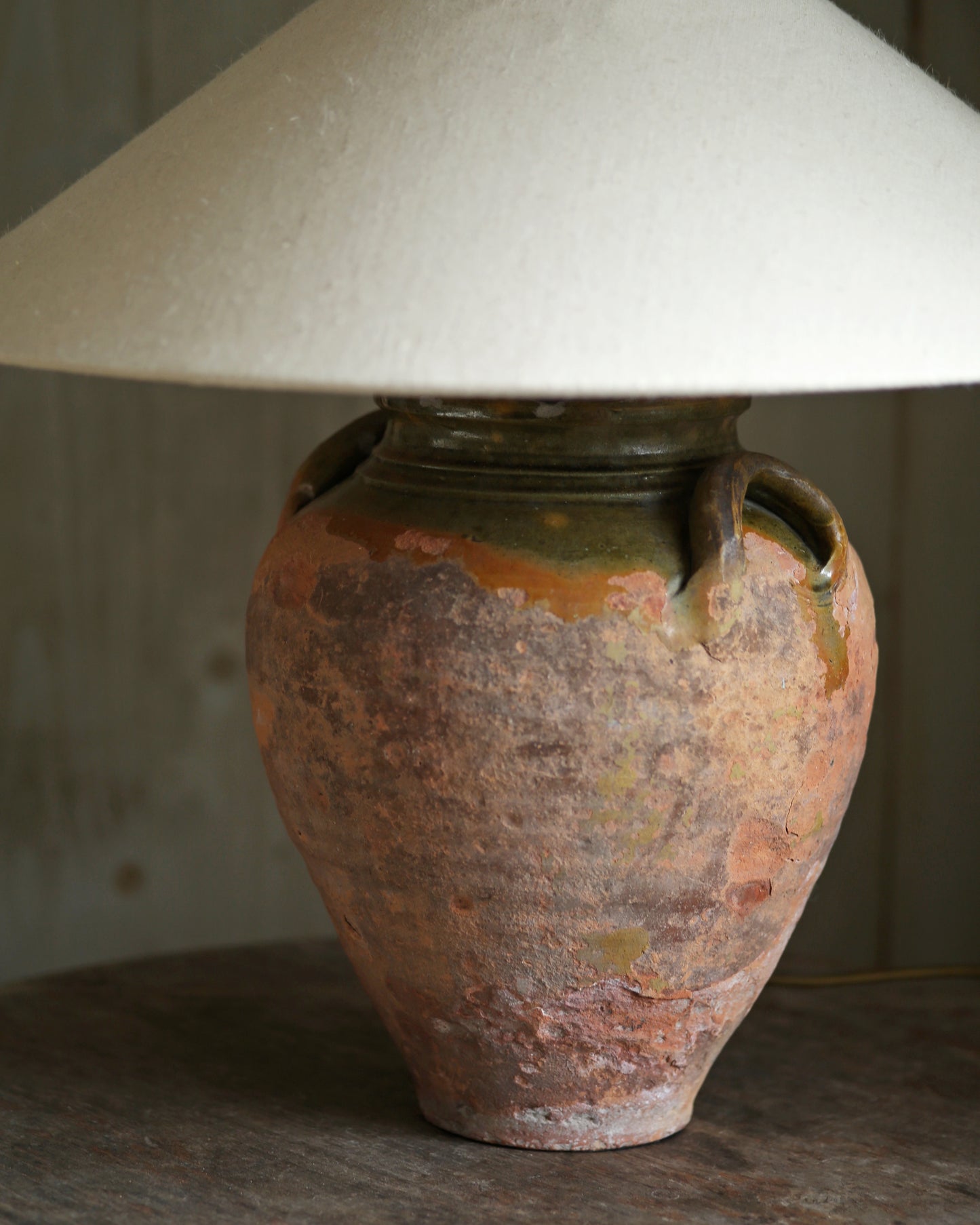 ANTIQUE CLAY LAMP NO. 30