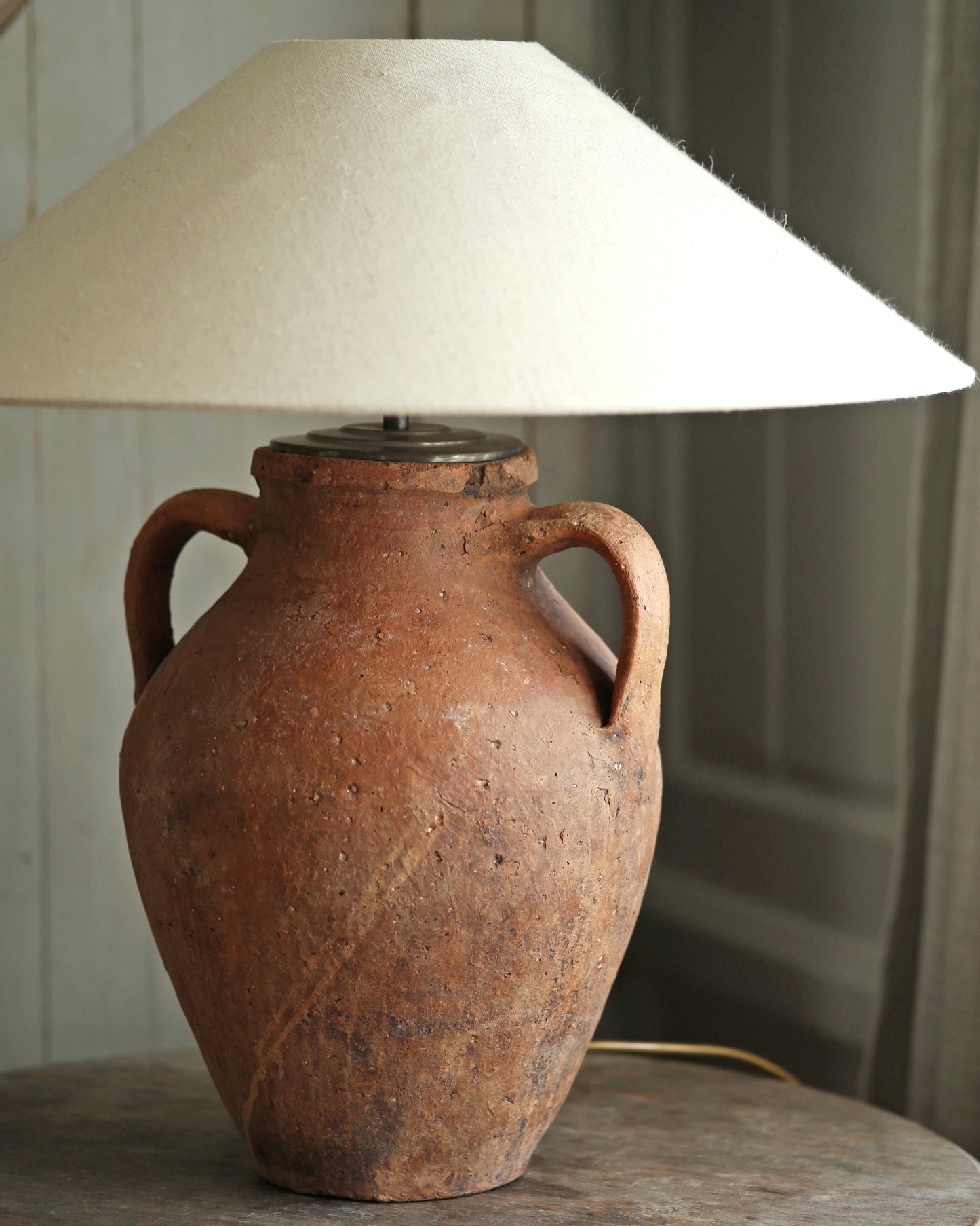 ANTIQUE CLAY LAMP NO. 28