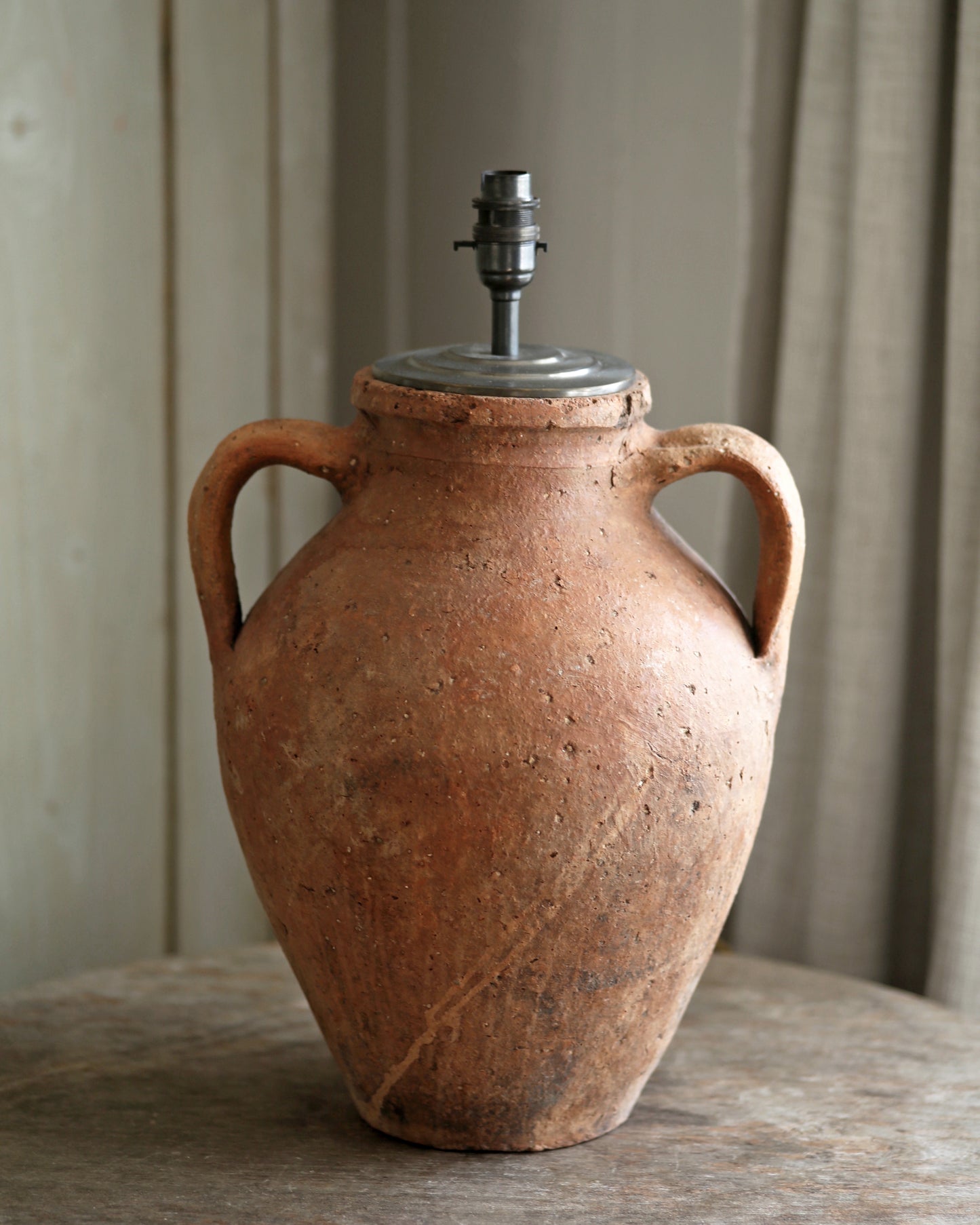 ANTIQUE CLAY LAMP NO. 28