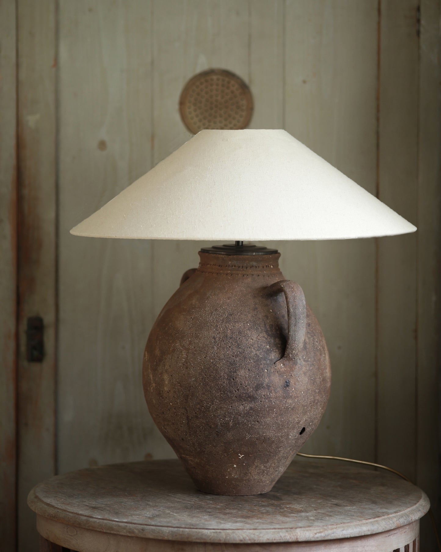 ANTIQUE CLAY LAMP NO. 31