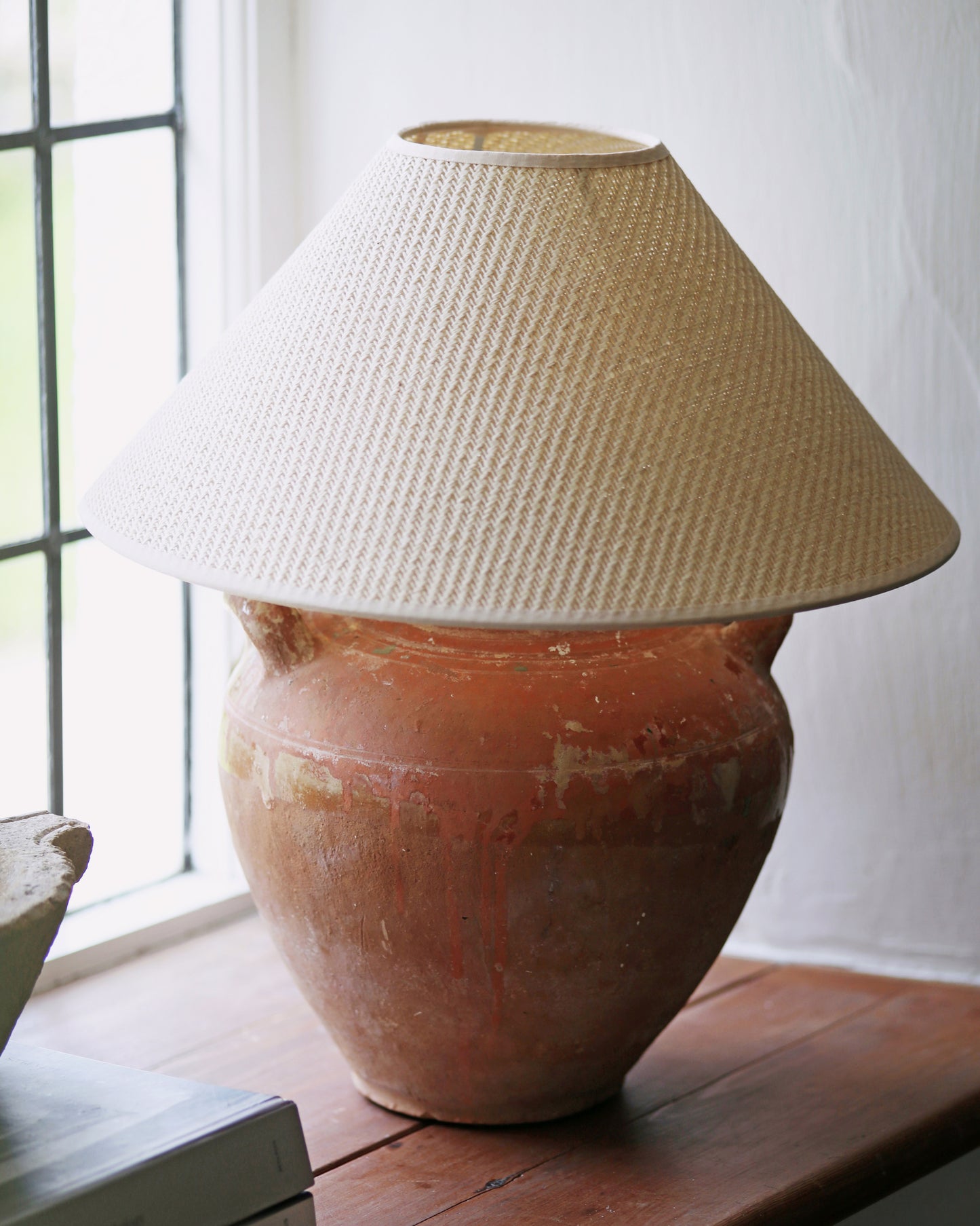 ANTIQUE CLAY LAMP NO. 17
