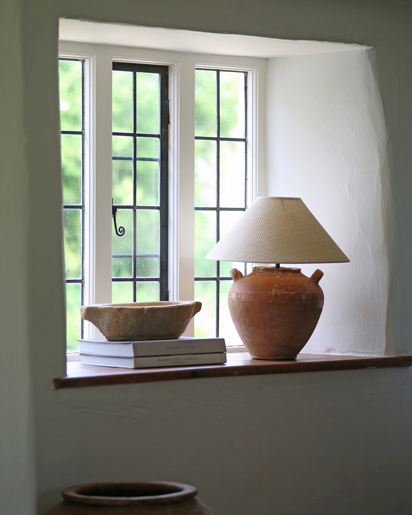 ANTIQUE CLAY LAMP NO. 17