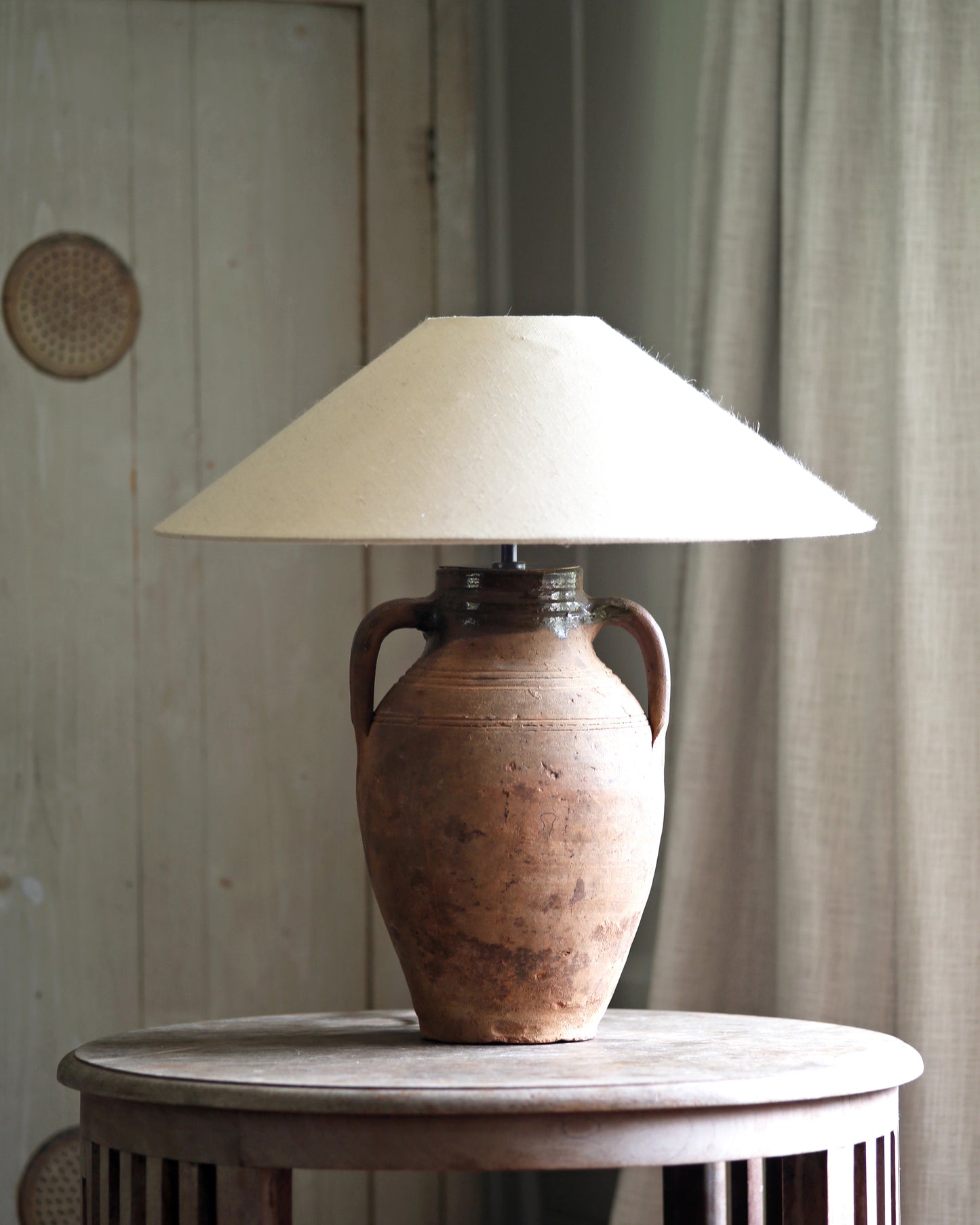 ANTIQUE CLAY LAMP NO. 25