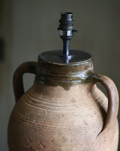 ANTIQUE CLAY LAMP NO. 25