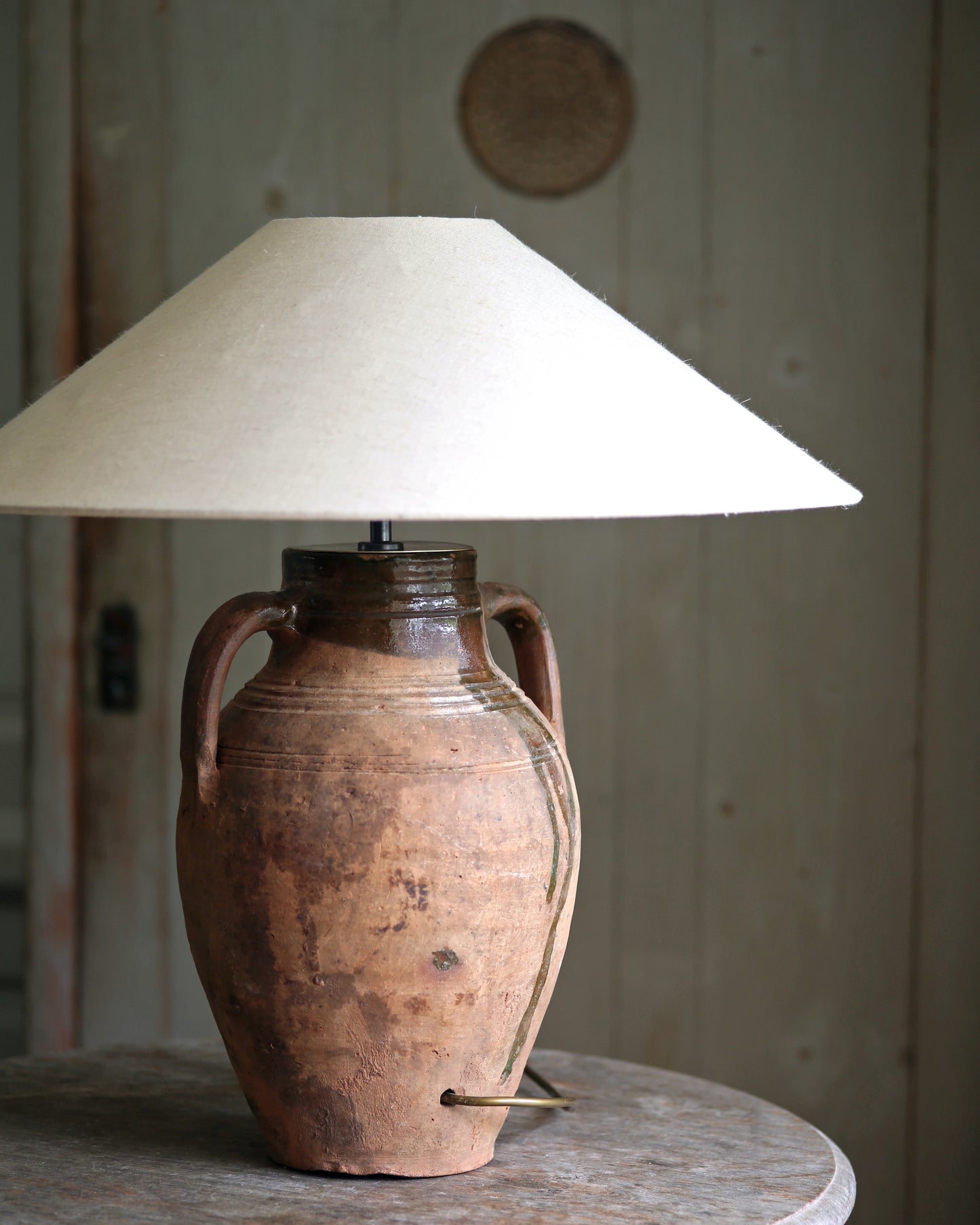 ANTIQUE CLAY LAMP NO. 25