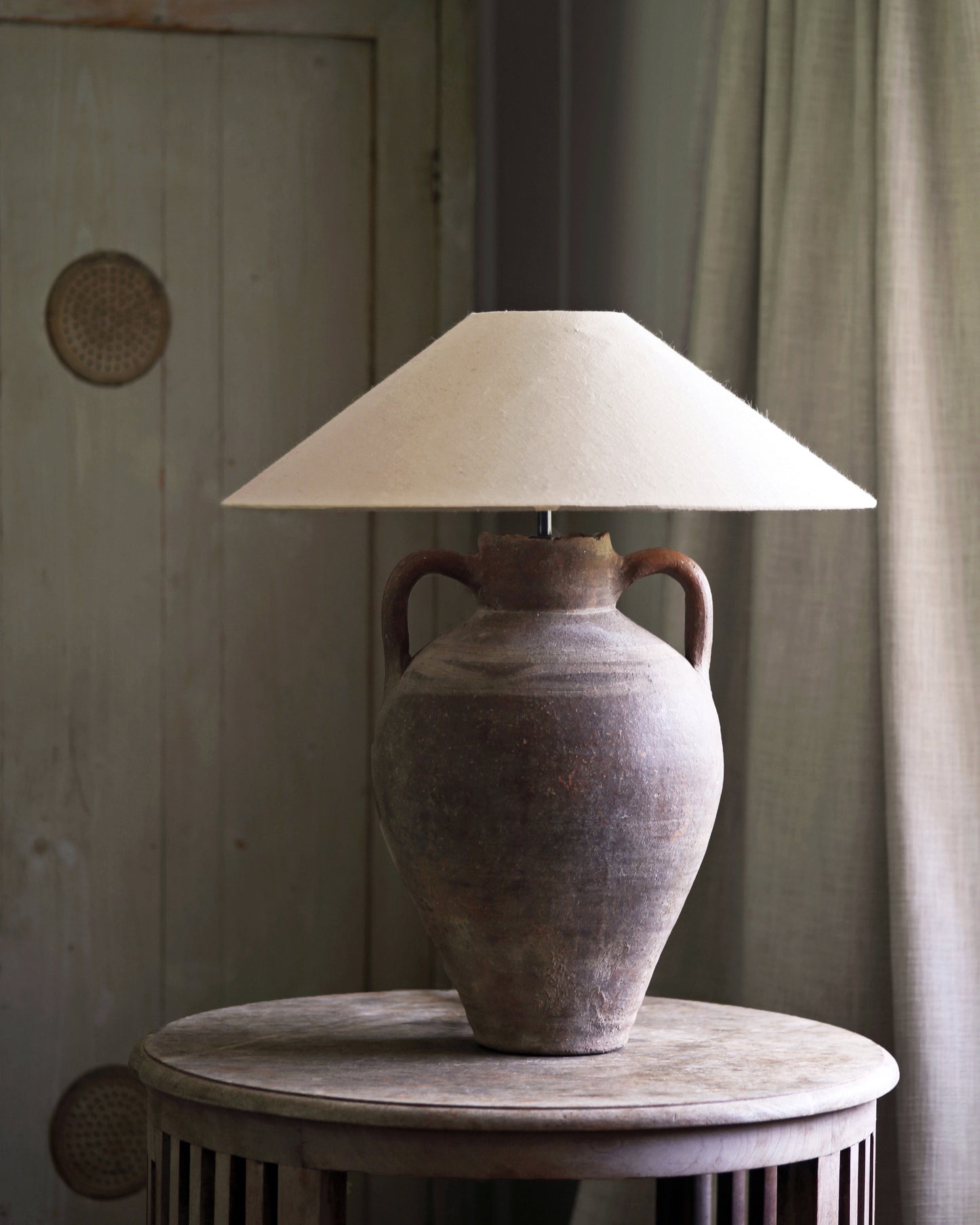 ANTIQUE CLAY LAMP NO. 26