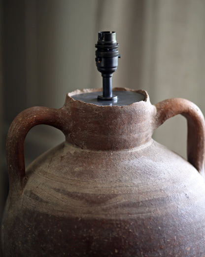 ANTIQUE CLAY LAMP NO. 26