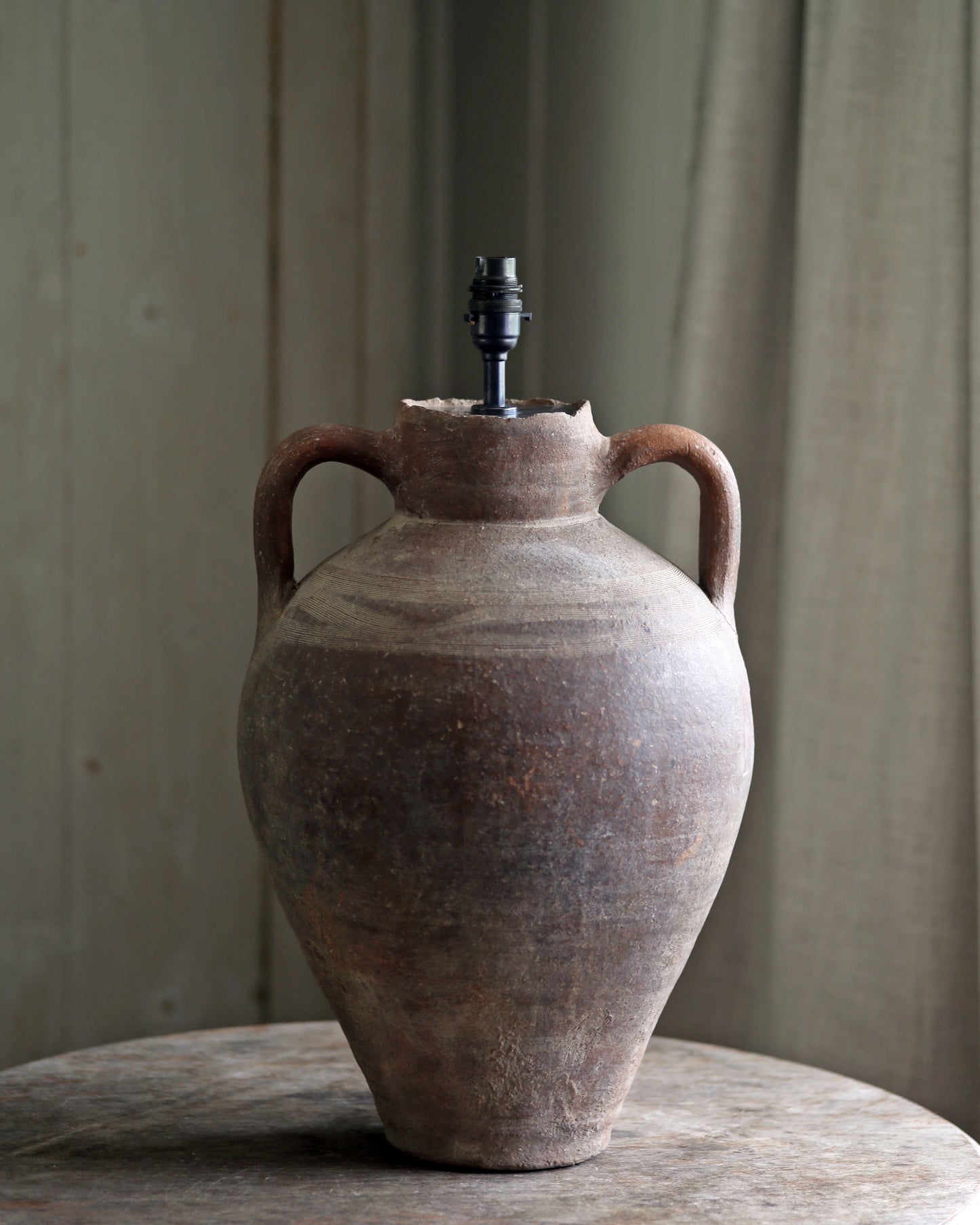 ANTIQUE CLAY LAMP NO. 26