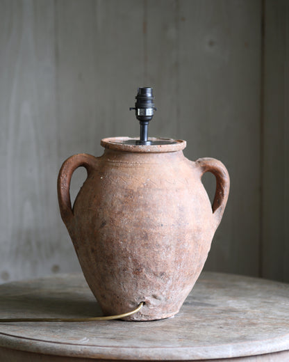 ANTIQUE CLAY LAMP NO. 32