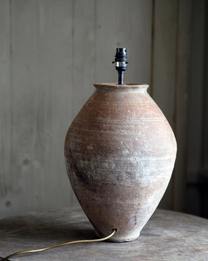 ANTIQUE CLAY LAMP NO. 33