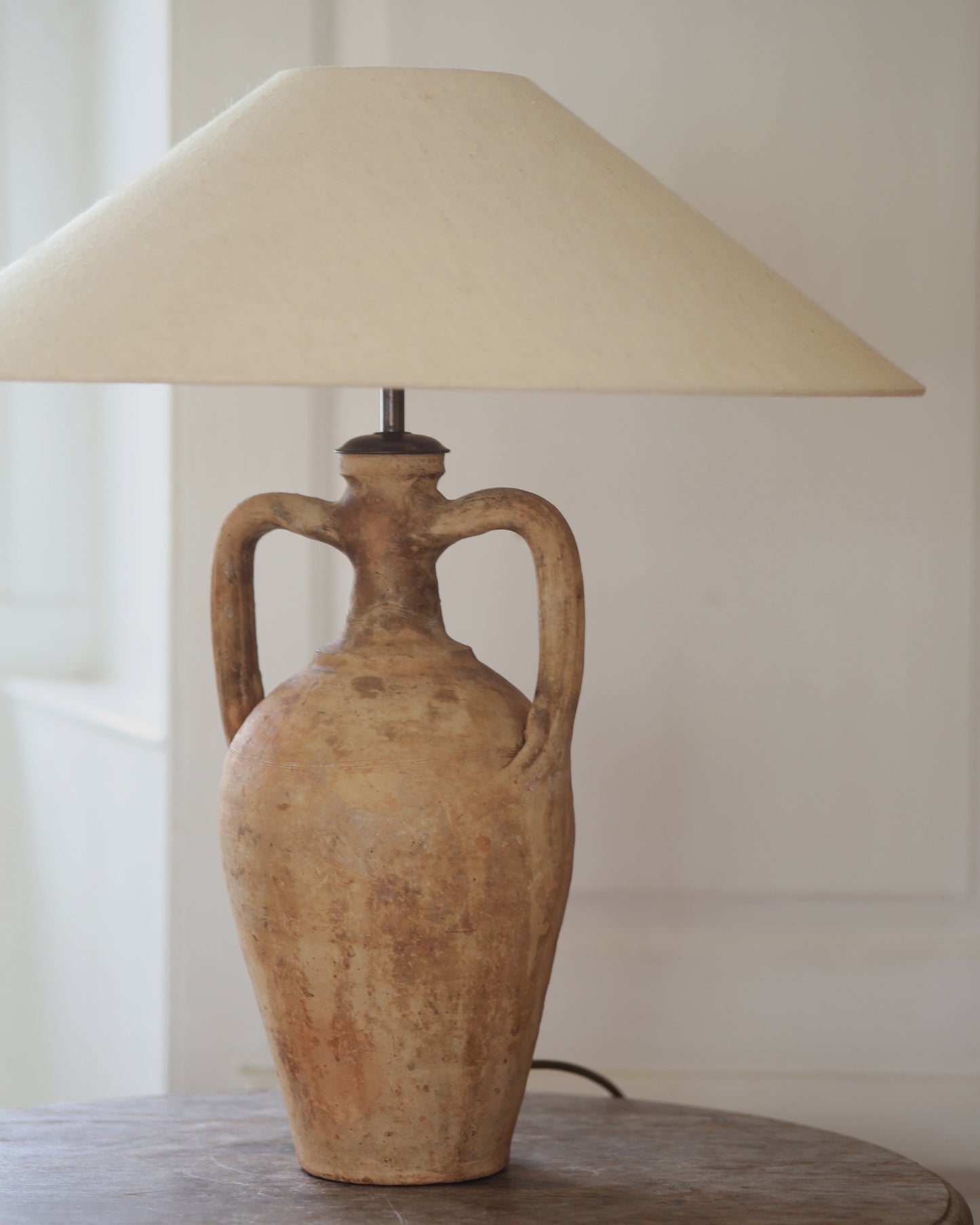 ANTIQUE CLAY LAMP NO. 62
