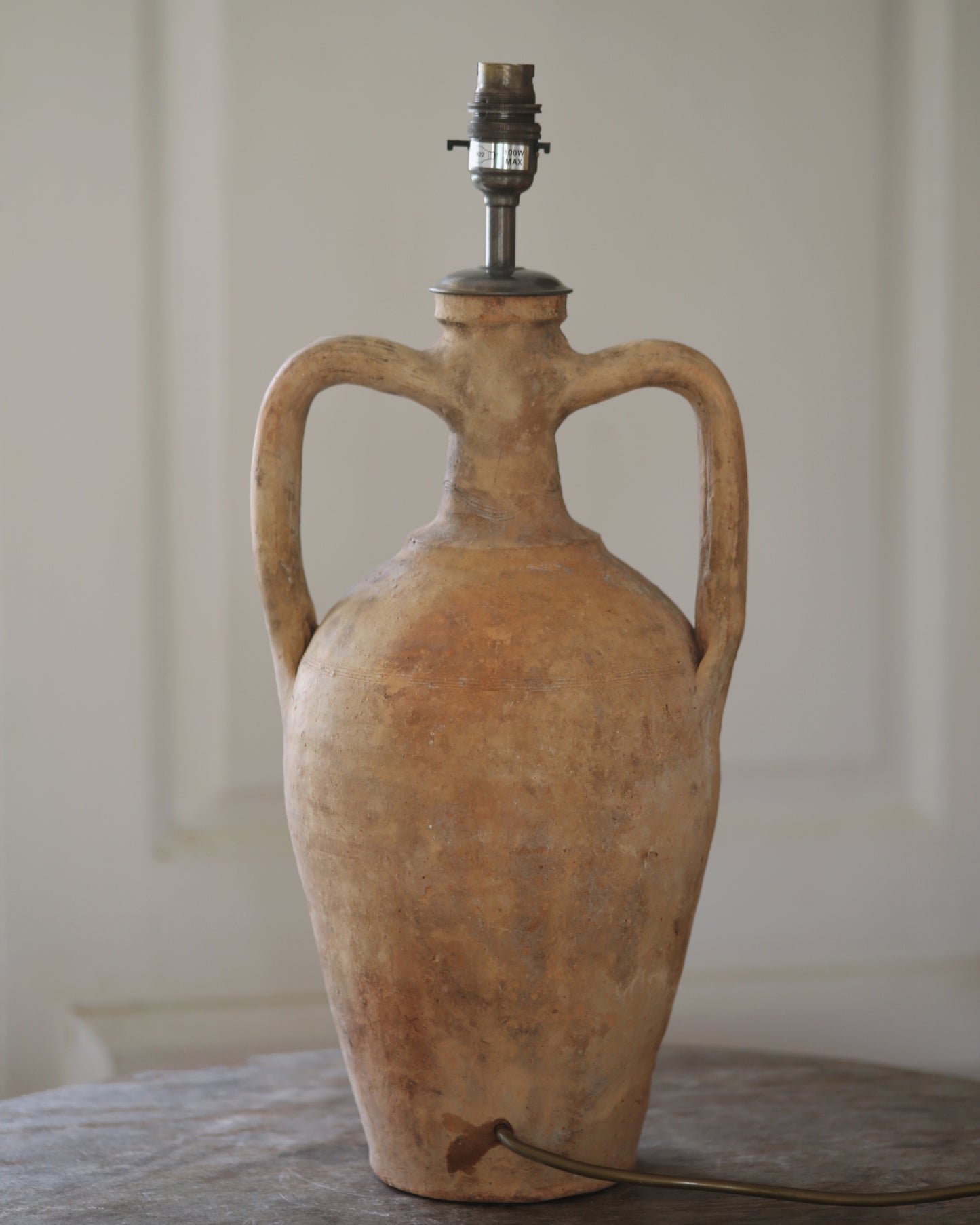 ANTIQUE CLAY LAMP NO. 62