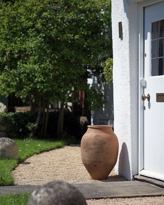 HILCOT ANTIQUE OLIVE POT