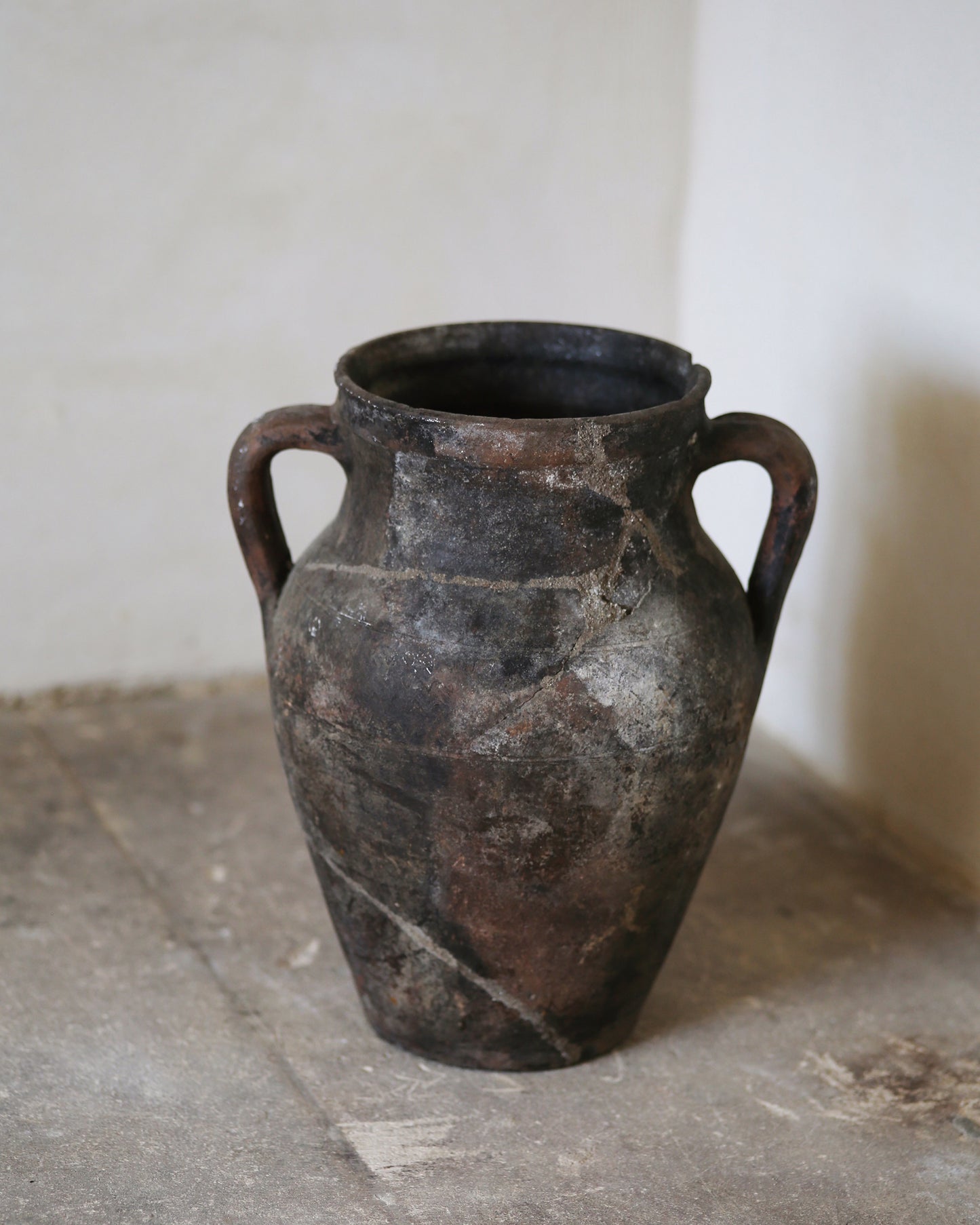 Historic repair to Turkish antique urn