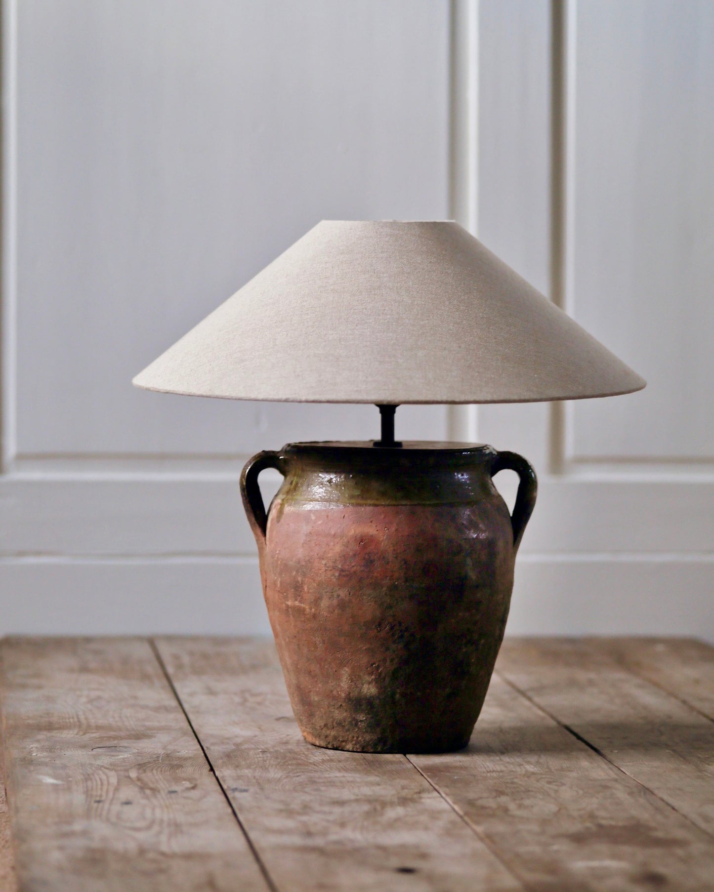 Statement unique antique table lamp