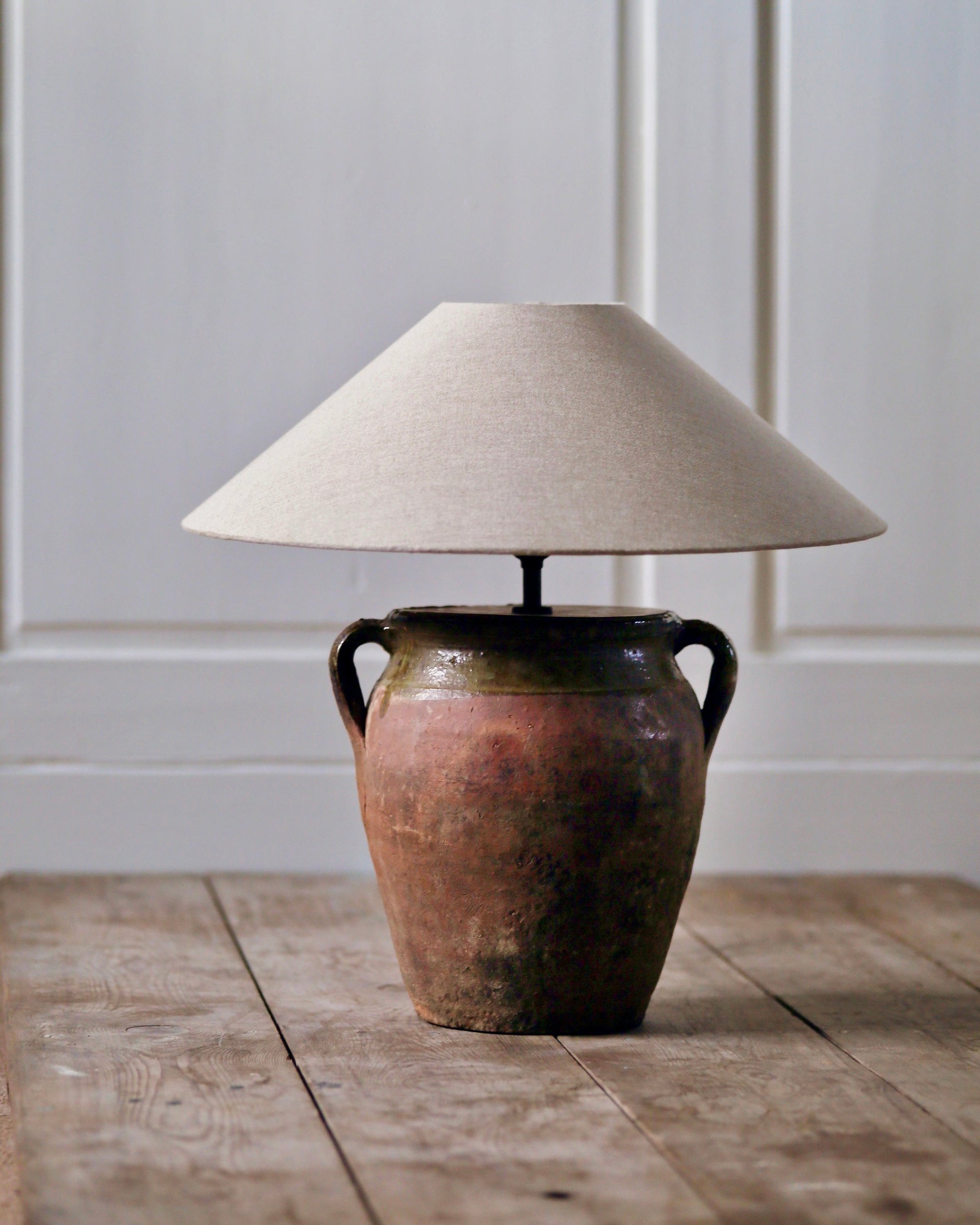 Statement unique antique table lamp