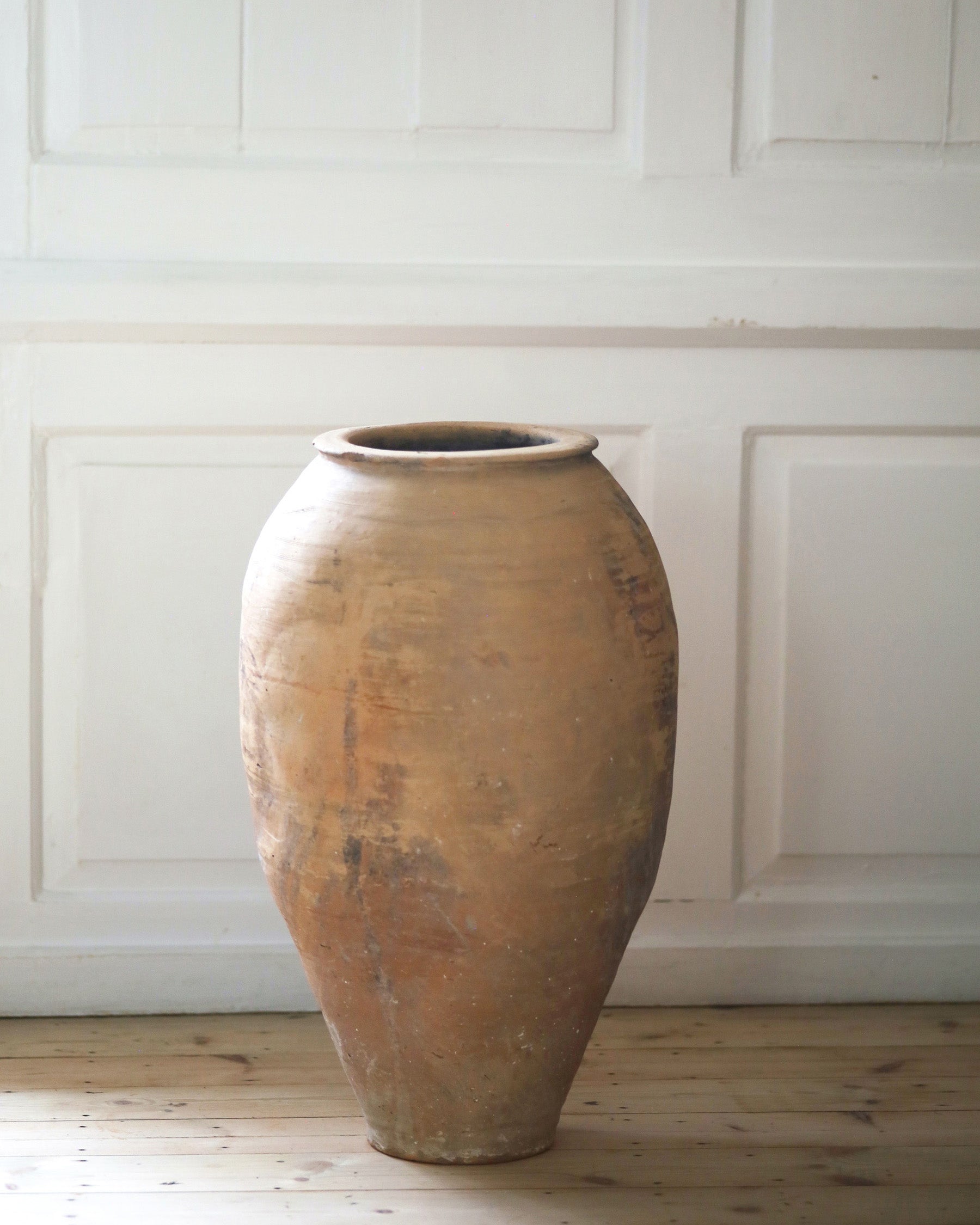 Antique terracotta olive jar