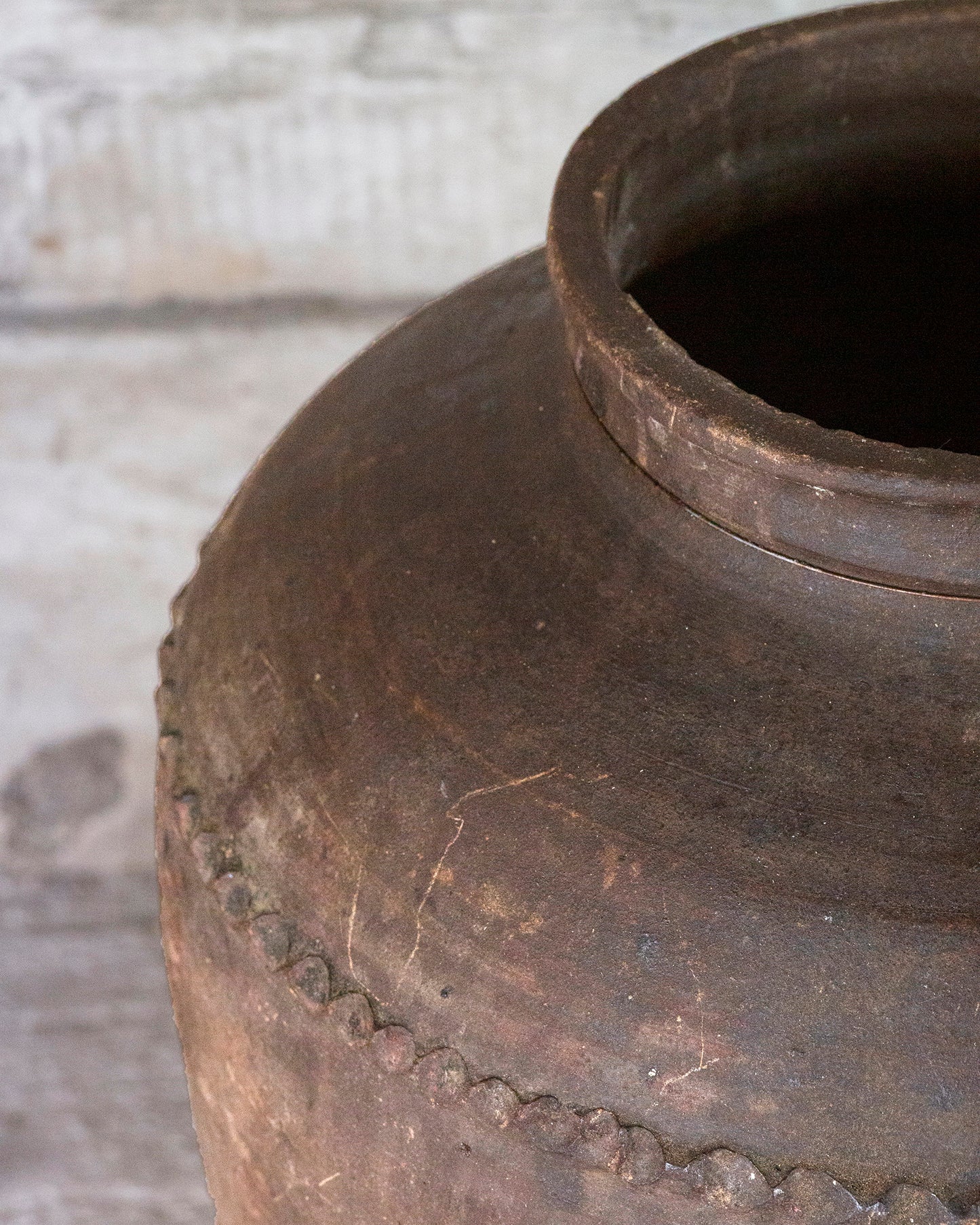 Turkish urn with artisan handmade detail