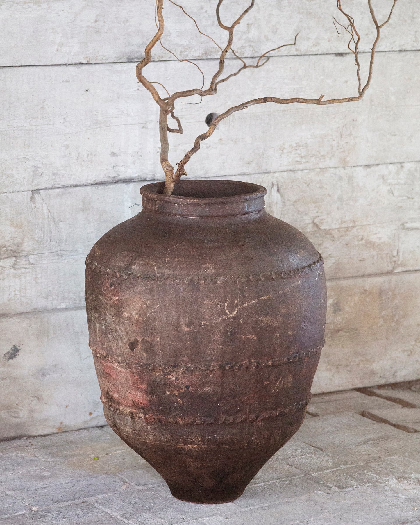 Extra large dark brown Turkish urn for outdoors