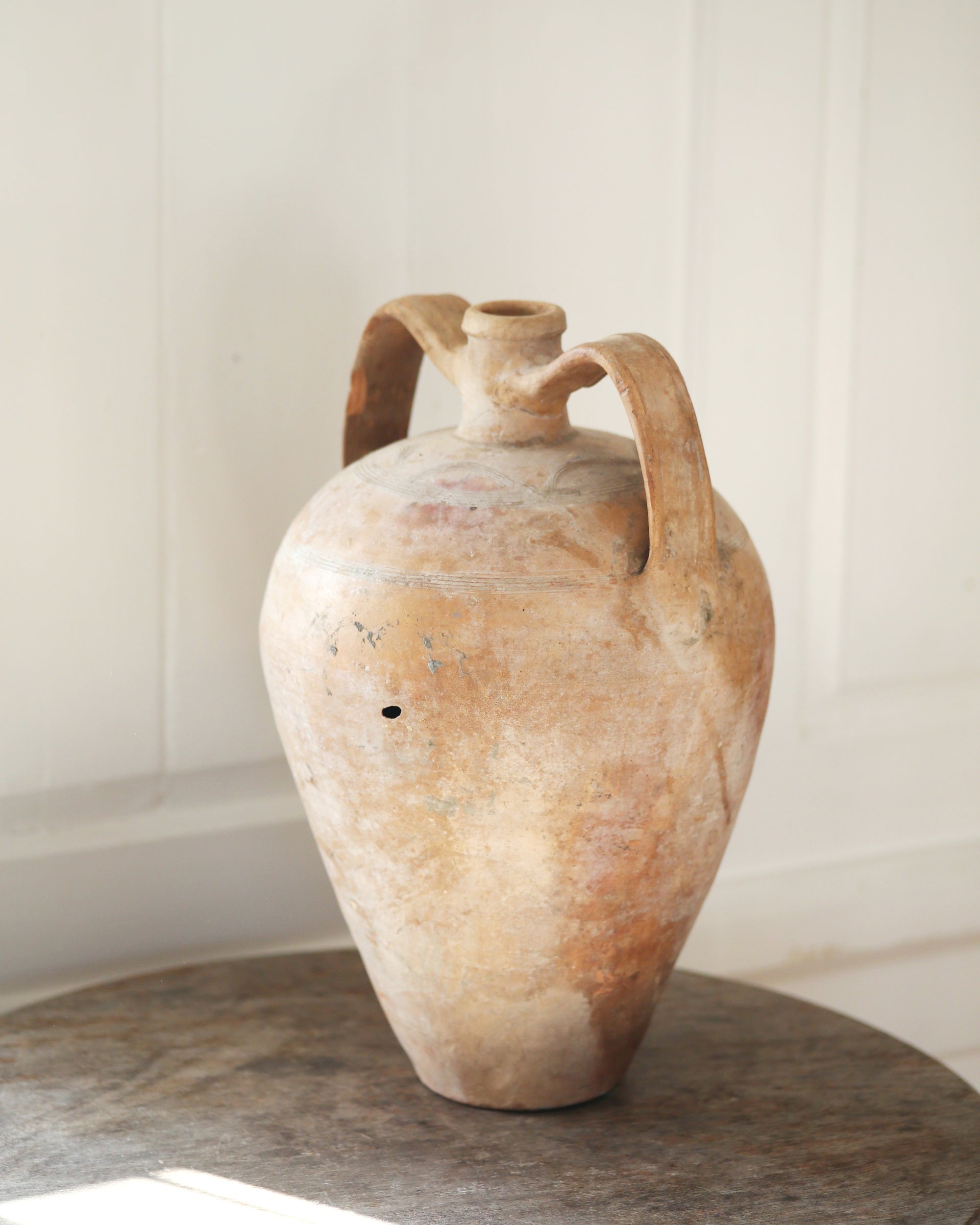 Original and authentic terracotta pot