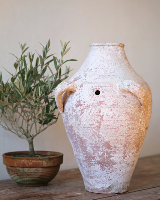 ROCCO WHITEWASH AMPHORA