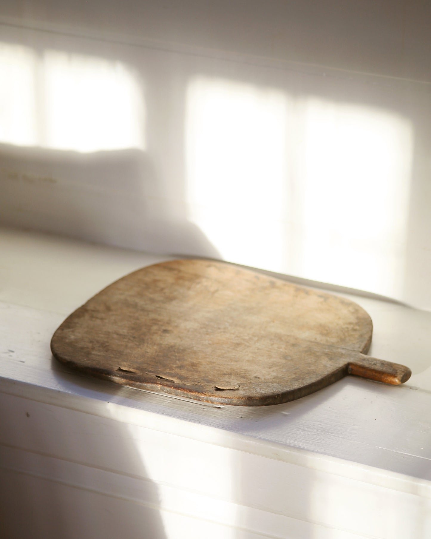 Large sharing platter antique wooden board