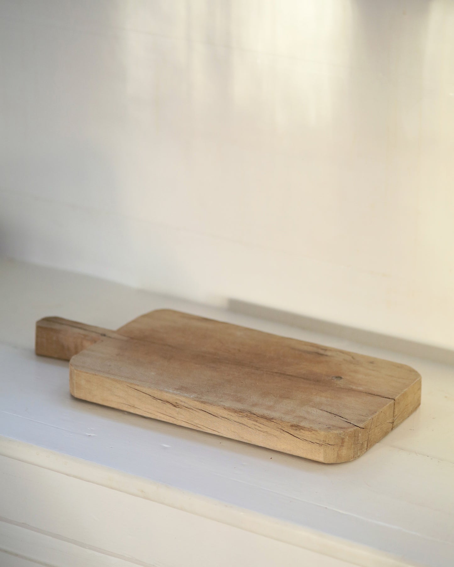 Pale wood antique serving board